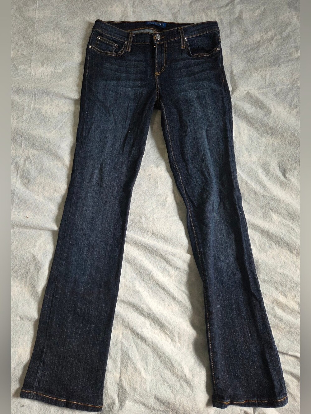 Vintage Judy Blue Made in USA Mid Rise Bootcut Jeans Dark Wash Size 15